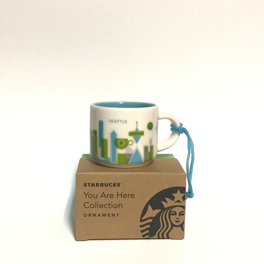 Starbucks SEATTLE You Are Here Mini Mug 2 fl oz